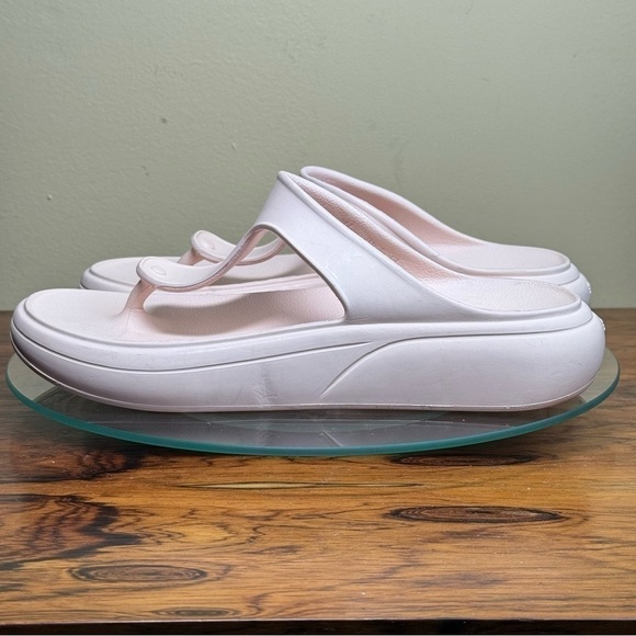 Stuart Weitzman Women Stuflex T-Strap Slide Sandals Size 7 - Picture 5 of 15